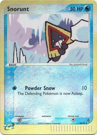 Snorunt #44 — EX Dragon (Reverse Holo)