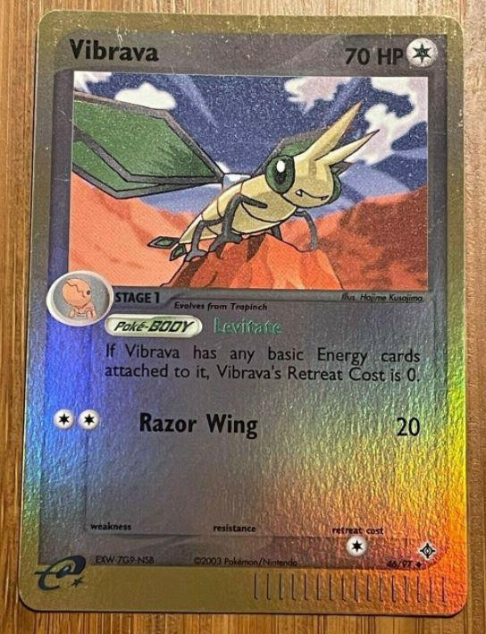 Vibrava #46 — EX Dragon (Reverse Holo)