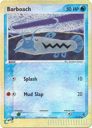Barboach #51 — EX Dragon (Reverse Holo)
