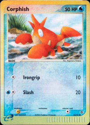 Corphish #53 — EX Dragon (Reverse Holo)