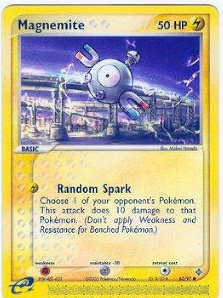 Magnemite #62 — EX Dragon (Reverse Holo)
