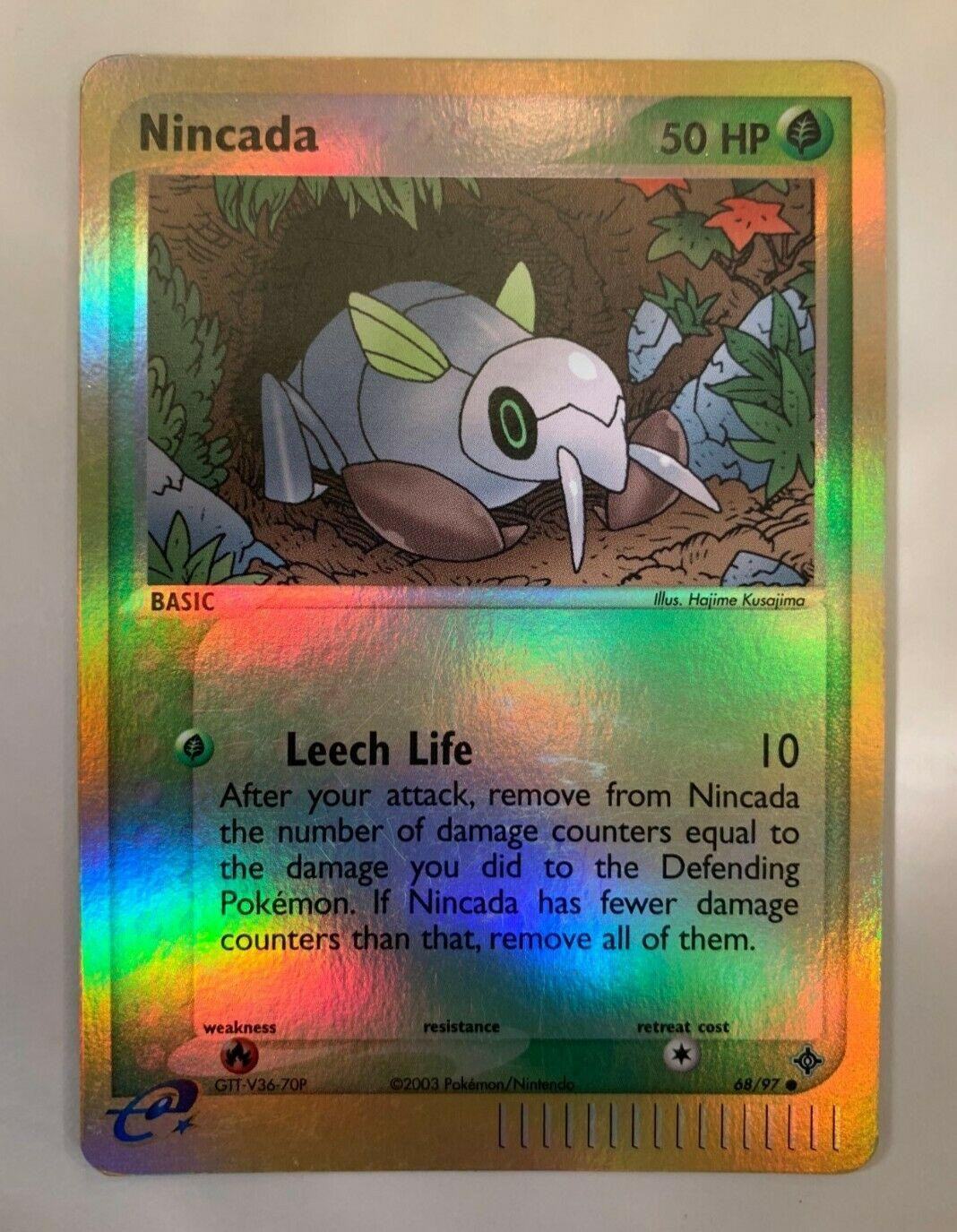 Nincada #68 — EX Dragon (Reverse Holo)