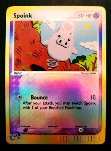 Spoink #73 — EX Dragon (Reverse Holo)