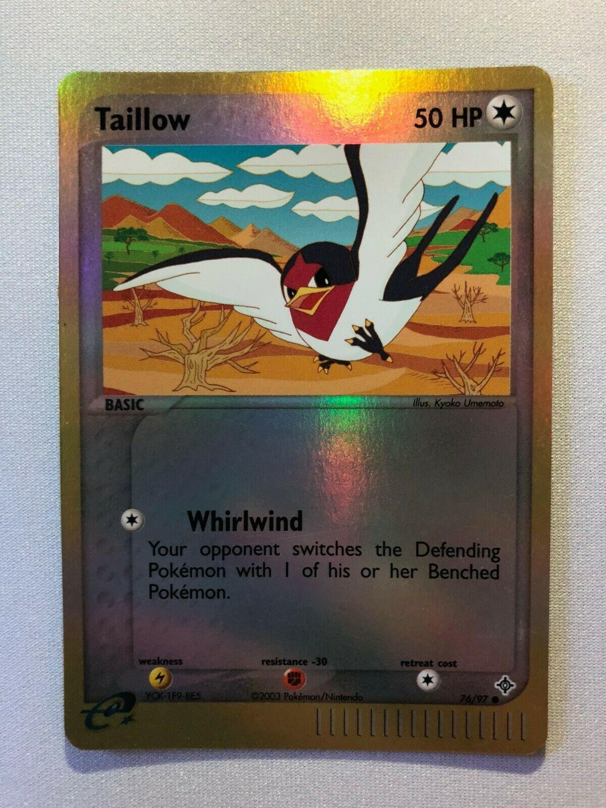 Taillow #76 — EX Dragon (Reverse Holo)