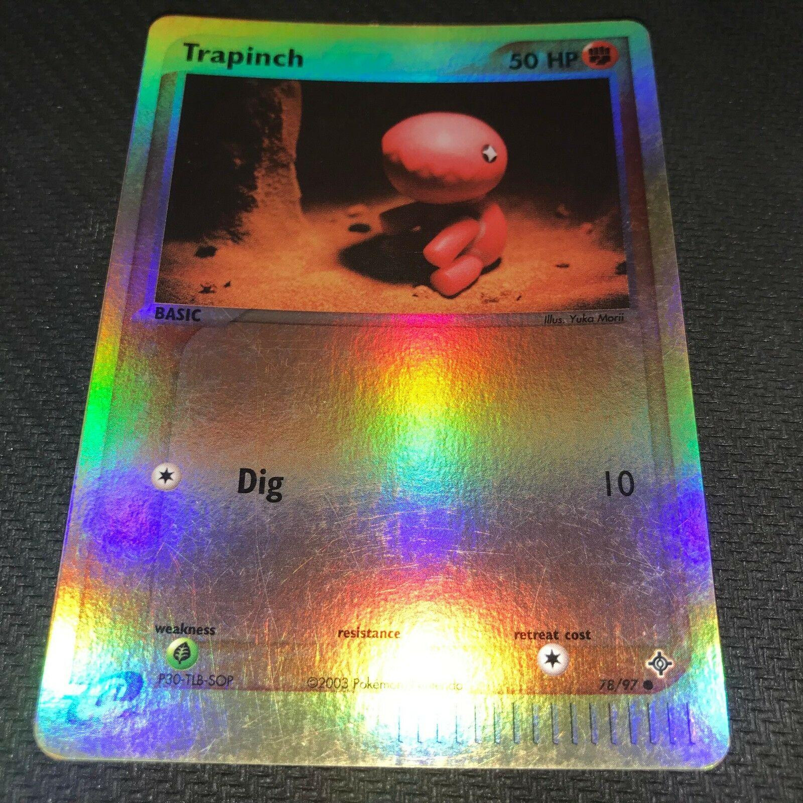 Trapinch #78 — EX Dragon (Reverse Holo)