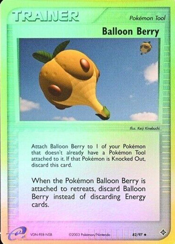 Balloon Berry #82 — EX Dragon (Reverse Holo)