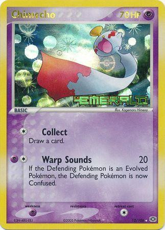 Chimecho #12 — EX Emerald (Reverse Holo)