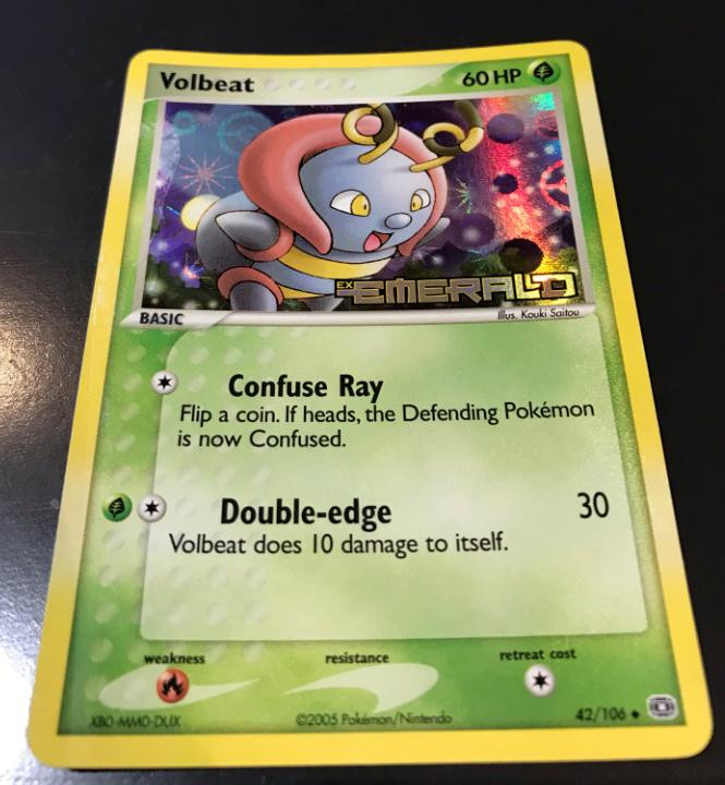Volbeat #42 — EX Emerald (Reverse Holo)