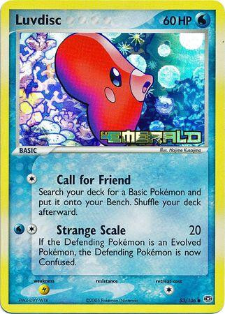 Luvdisc #53 — EX Emerald (Reverse Holo)