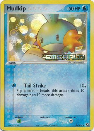 Mudkip #56 — EX Emerald (Reverse Holo)