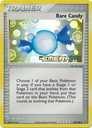 Rare Candy #83 — EX Emerald (Reverse Holo)