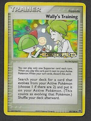 Wally's Training #85 — EX Emerald (Reverse Holo)