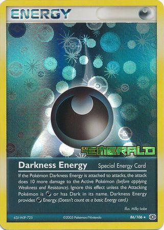 Darkness Energy #86 — EX Emerald (Reverse Holo)