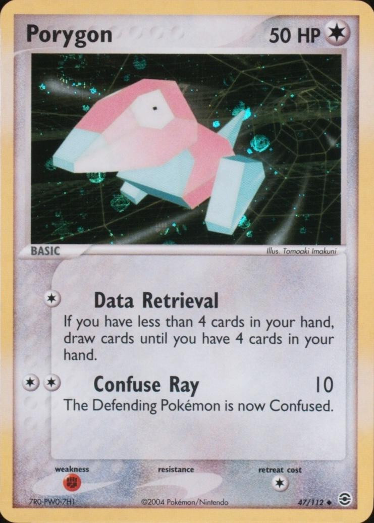 Porygon #47 — EX FireRed & LeafGreen (Reverse Holo)