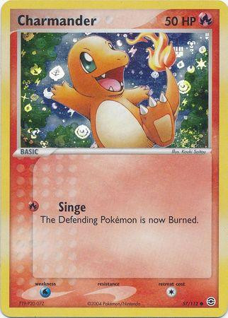Charmander #57 — EX FireRed & LeafGreen (Reverse Holo)