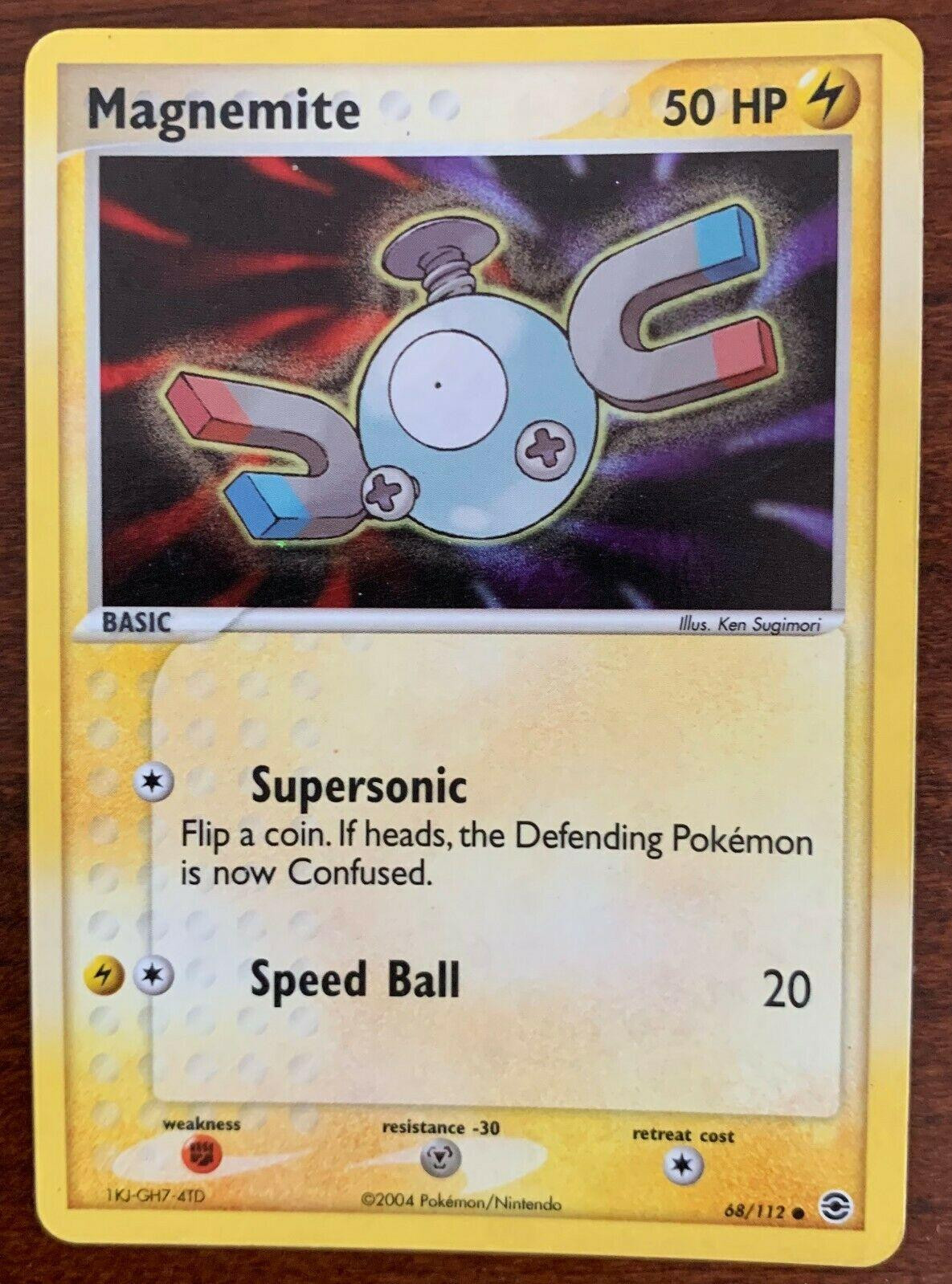 Magnemite #68 — EX FireRed & LeafGreen (Reverse Holo)