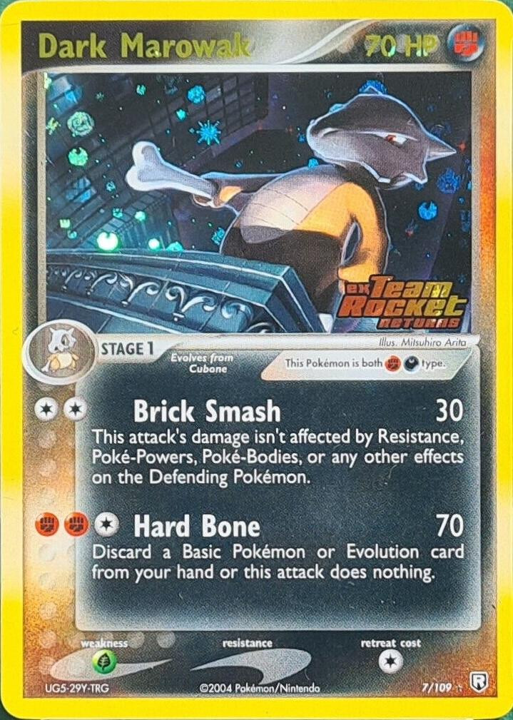 Marowak #7 — EX FireRed & LeafGreen (Reverse Holo)
