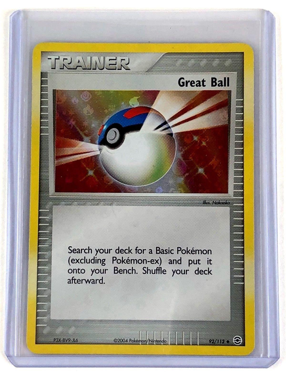 Great Ball #92 — EX FireRed & LeafGreen (Reverse Holo)