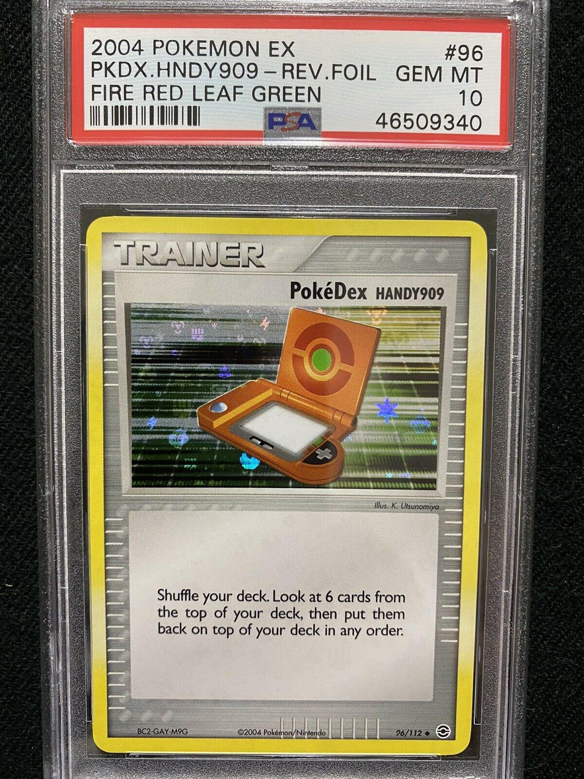 PokéDex HANDY909 #96 — EX Feuerrot & Blattgrün (Reverse Holo)