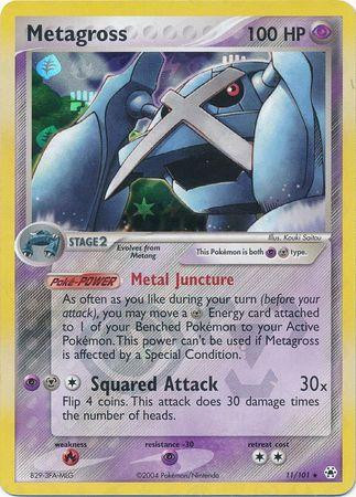 Metagross #11 — EX Hidden Legends (Reverse Holo)