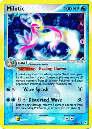Milotic #12 — EX Hidden Legends (Reverse Holo)