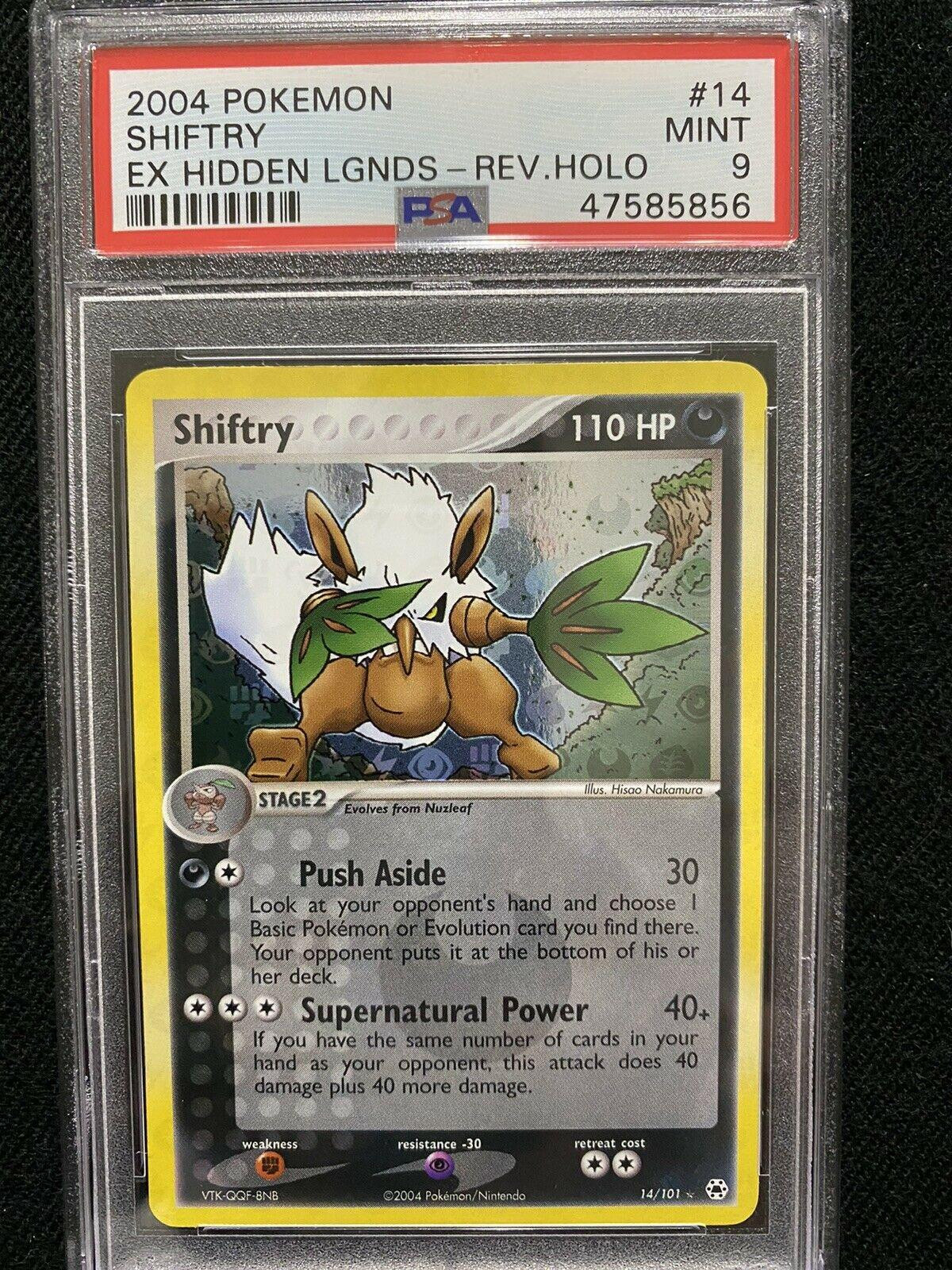 Shiftry #14 — EX Hidden Legends (Reverse Holo)