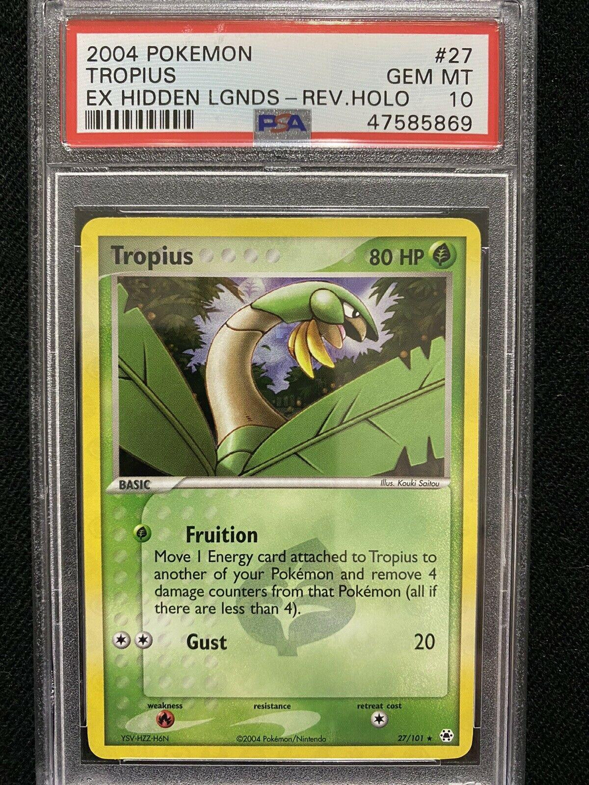 Tropius #27 — EX Hidden Legends (Reverse Holo)