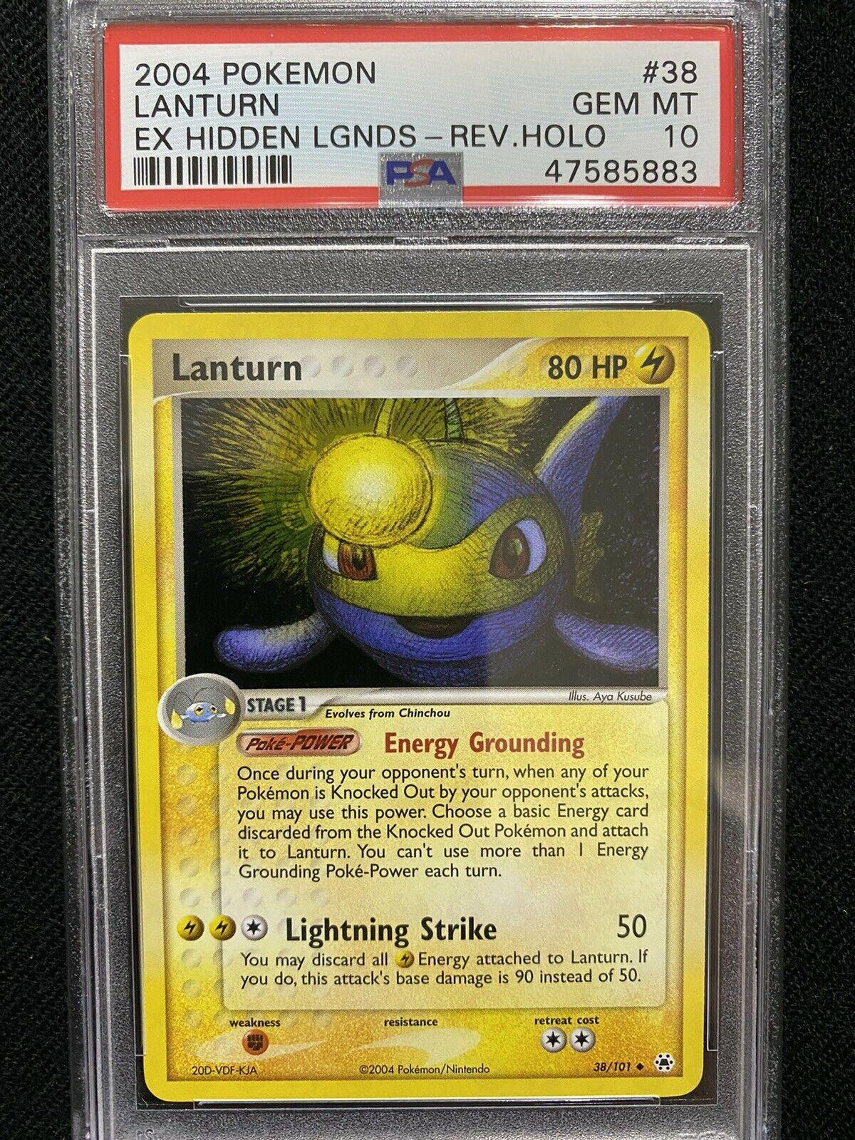 Lanturn #38 — EX Hidden Legends (Reverse Holo)