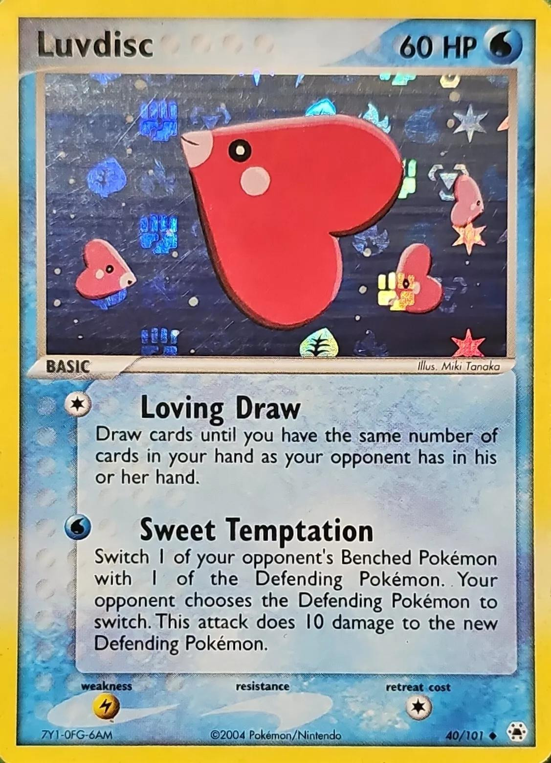 Luvdisc #40 — EX Hidden Legends (Reverse Holo)