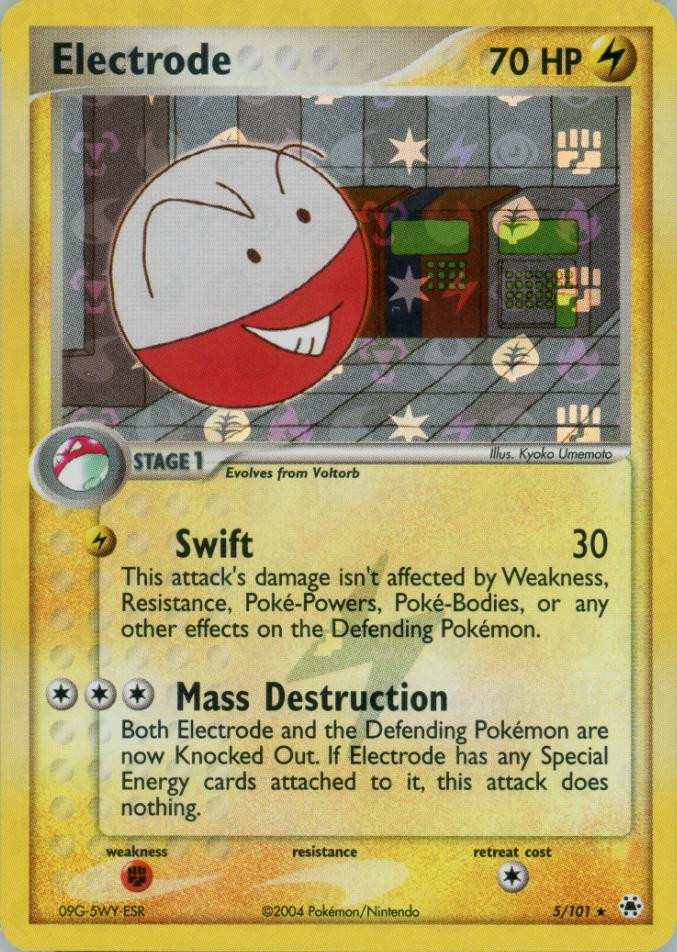 Electrode #5 — EX Hidden Legends (Reverse Holo)