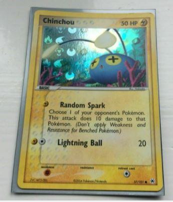 Chinchou #57 — EX Hidden Legends (Reverse Holo)