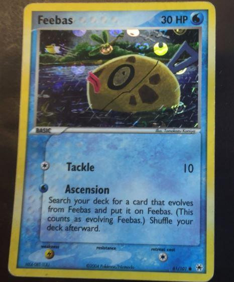Feebas #61 — EX Hidden Legends (Reverse Holo)