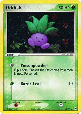 Oddish #68 — EX Hidden Legends (Reverse Holo)