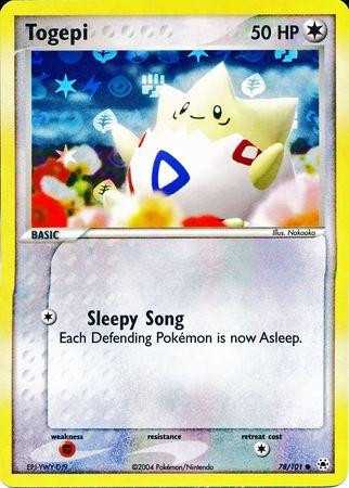 Togepi #78 — EX Hidden Legends (Reverse Holo)