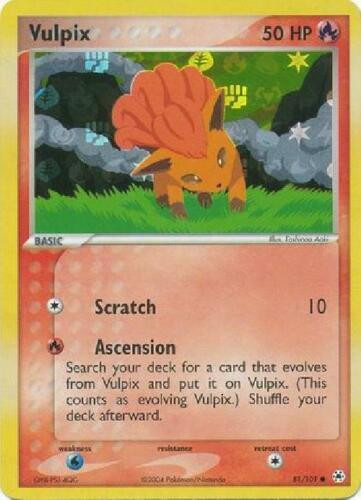 Vulpix #81 — EX Hidden Legends (Reverse Holo)