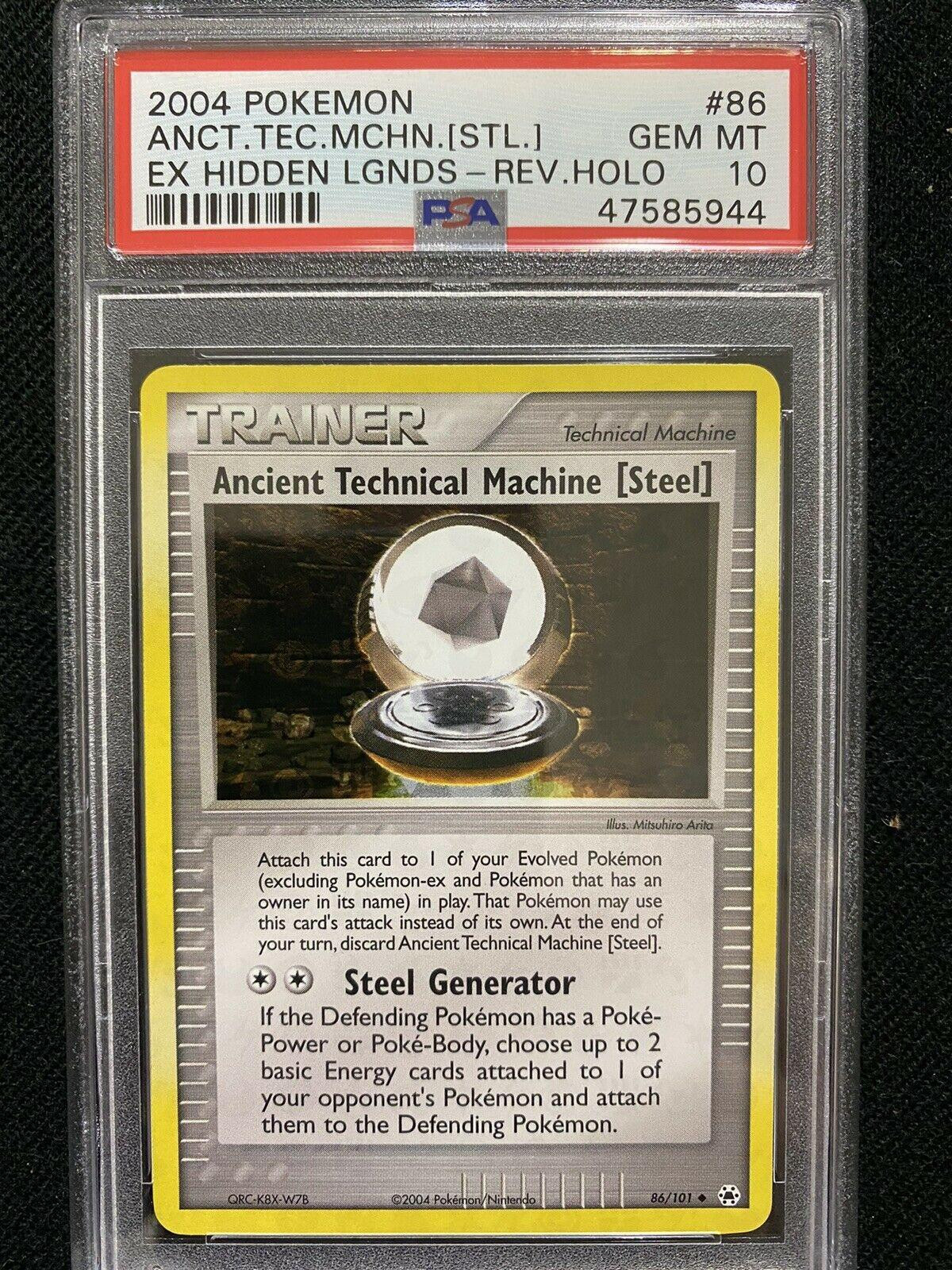 Ancient Technical Machine #86 — EX Hidden Legends (Reverse Holo)