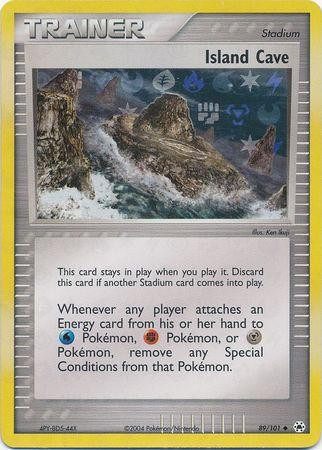 Island Cave #89 — EX Hidden Legends (Reverse Holo)