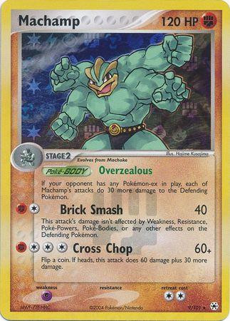 Machamp #9 — EX Hidden Legends (Reverse Holo)