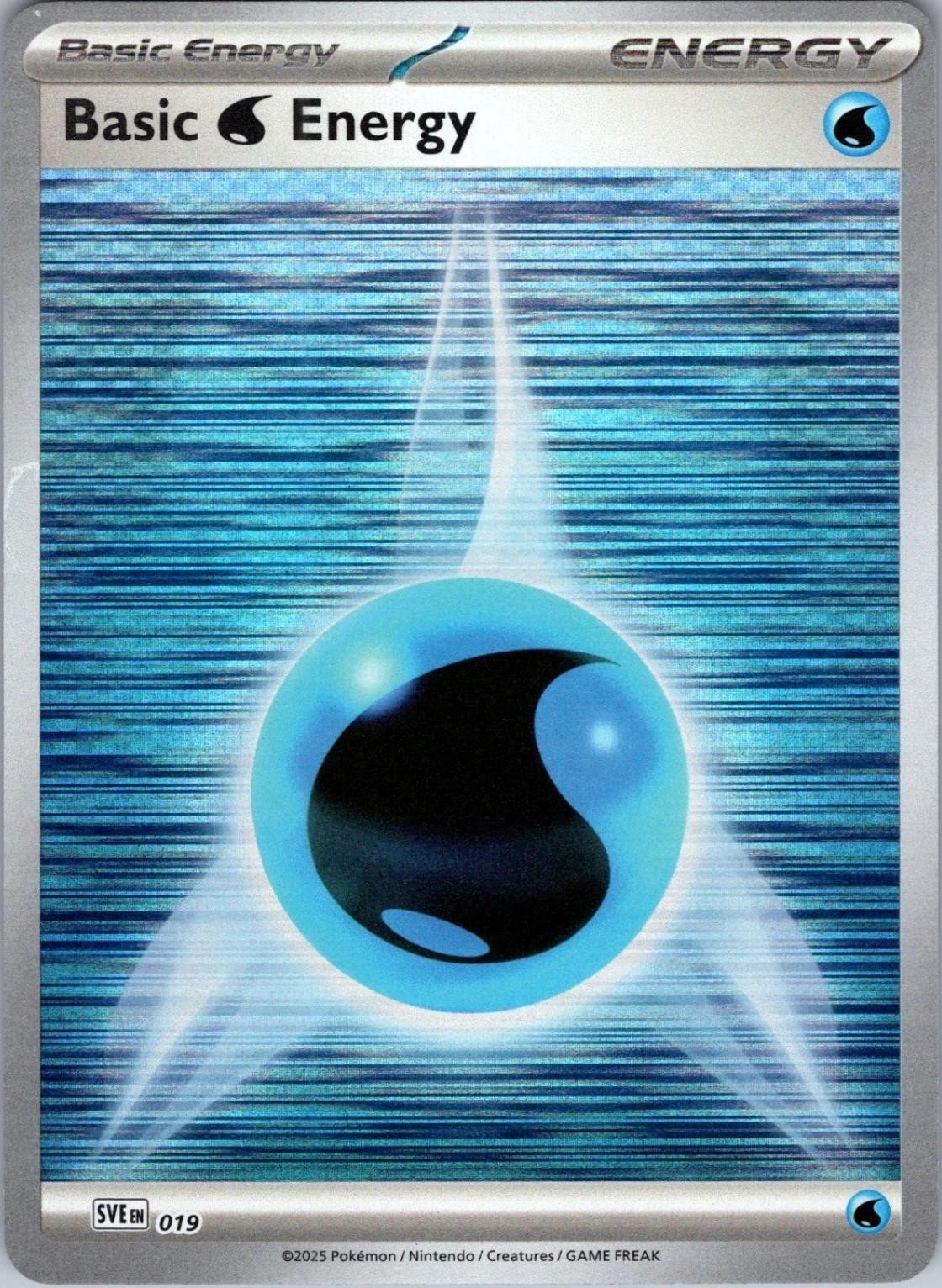 Water Energy #107 — EX Holon Phantoms (Reverse Holo)