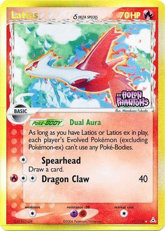 Latias #11 — EX Holon Phantoms (Reverse Holo)