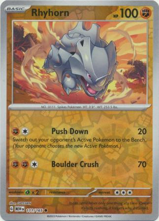 Mew #111 — EX Holon Phantoms (Reverse Holo)