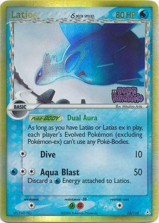 Latios #12 — EX Holon Phantoms (Reverse Holo)