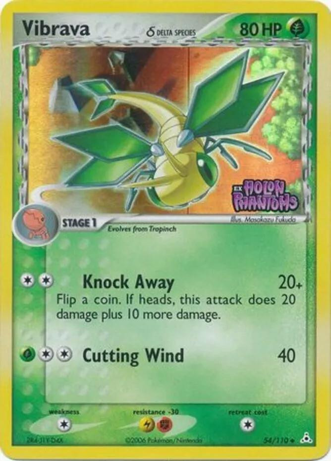 Vibrava #54 — EX Holon Phantoms (Reverse Holo)