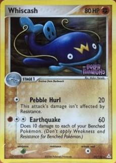 Whiscash #55 — EX Holon Phantoms (Reverse Holo)
