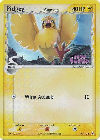 Pidgey #77 — EX Holon Phantoms (Reverse Holo)