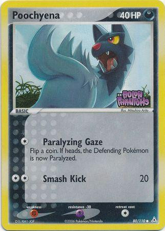 Poochyena #80 — EX Holon Phantoms (Reverse Holo)