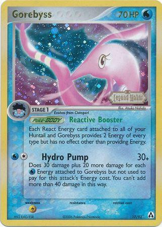 Gorebyss #17 — EX Legend Maker (Reverse Holo)