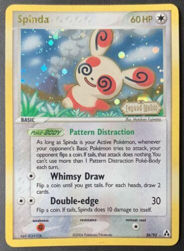 Spinda #26 — EX Legend Maker (Reverse Holo)