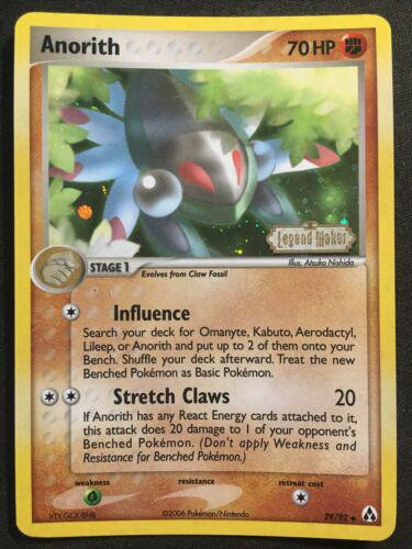 Anorith #29 — EX Legend Maker (Reverse Holo)