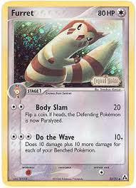 Furret #33 — EX Legend Maker (Reverse Holo)